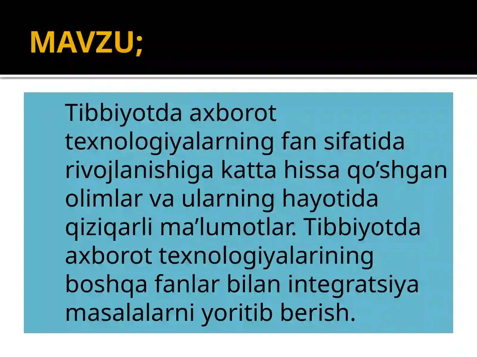 Tibbiyot va AT: Integratsiya tarixi 3