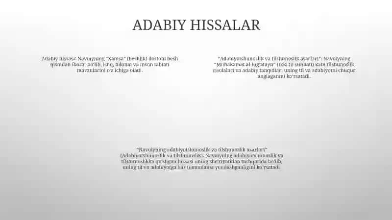 Navoiyning Adabiyotshunoslik Va Tilshunoslik Asarlari 3