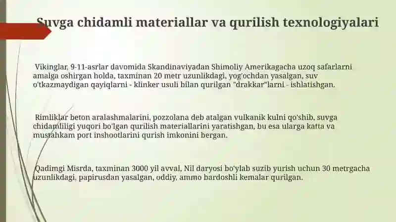 Qadimgi dengizchilik texnologiyalari va navigatsiya tizimi 3