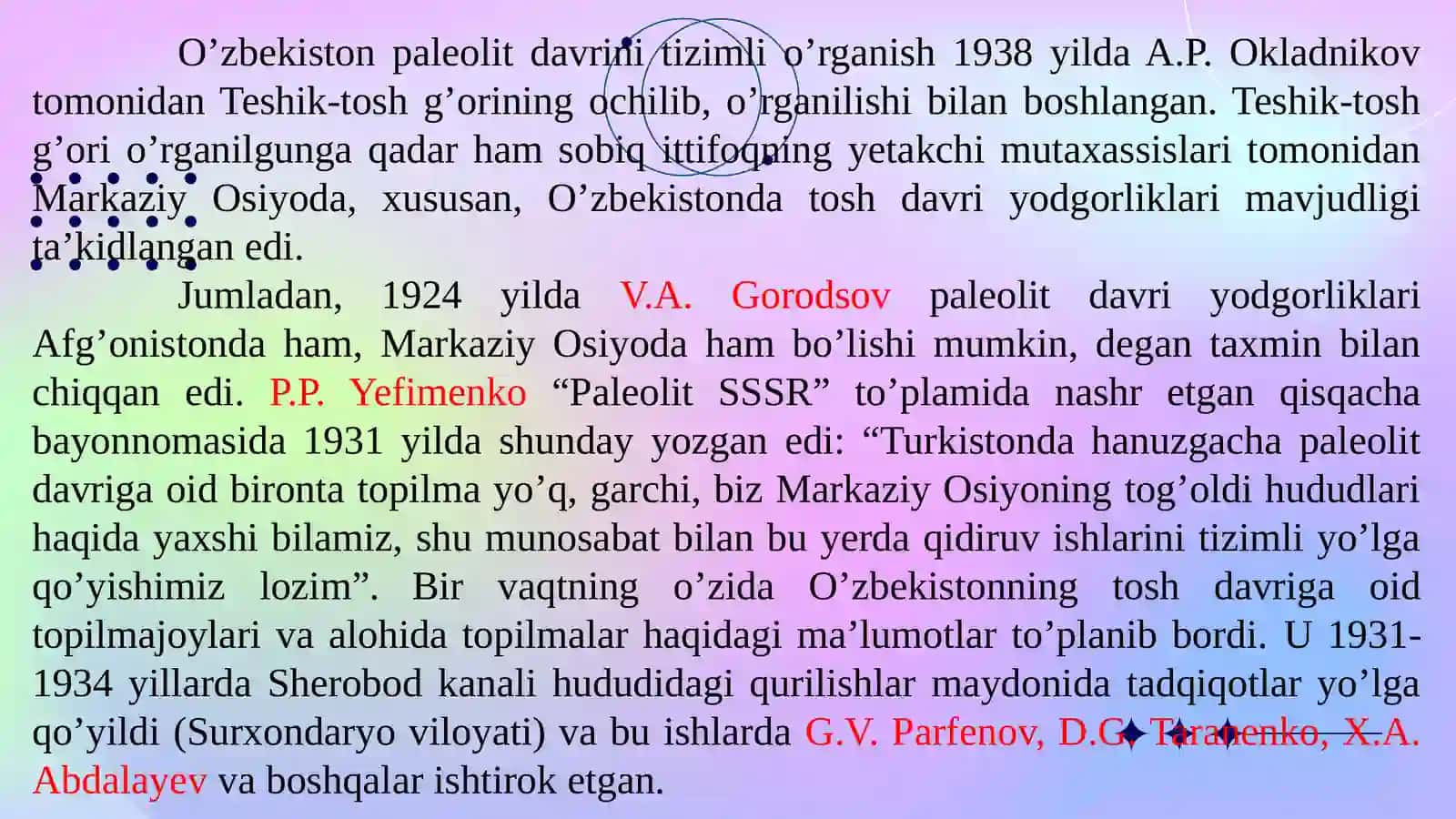 Janubiy O’zbekiston paleolit davri yodgorliklari 3