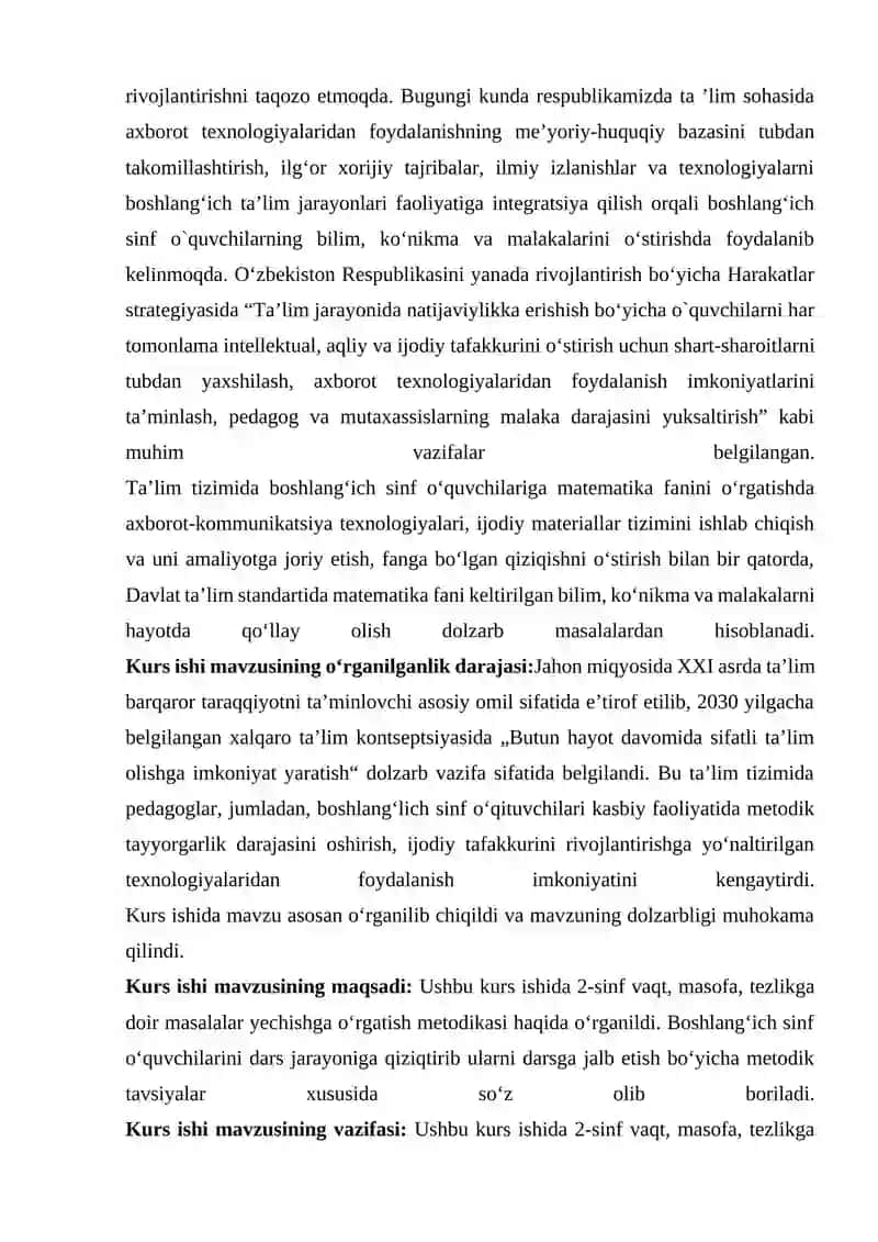 BOSHLANGʻICH SINFLARDA MATEMATIKA DARSLARIDA QOʻLLANILADIGAN OʻQUV VOSITALARINING AHAMIYATI 3