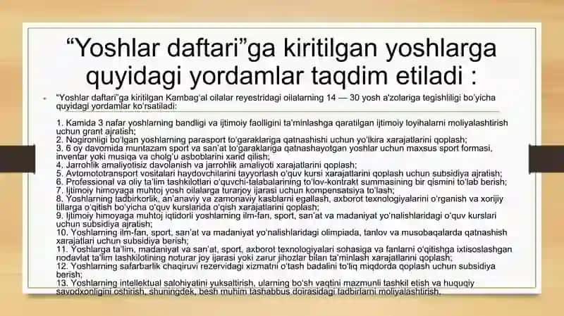 Yoshlar daftari 3