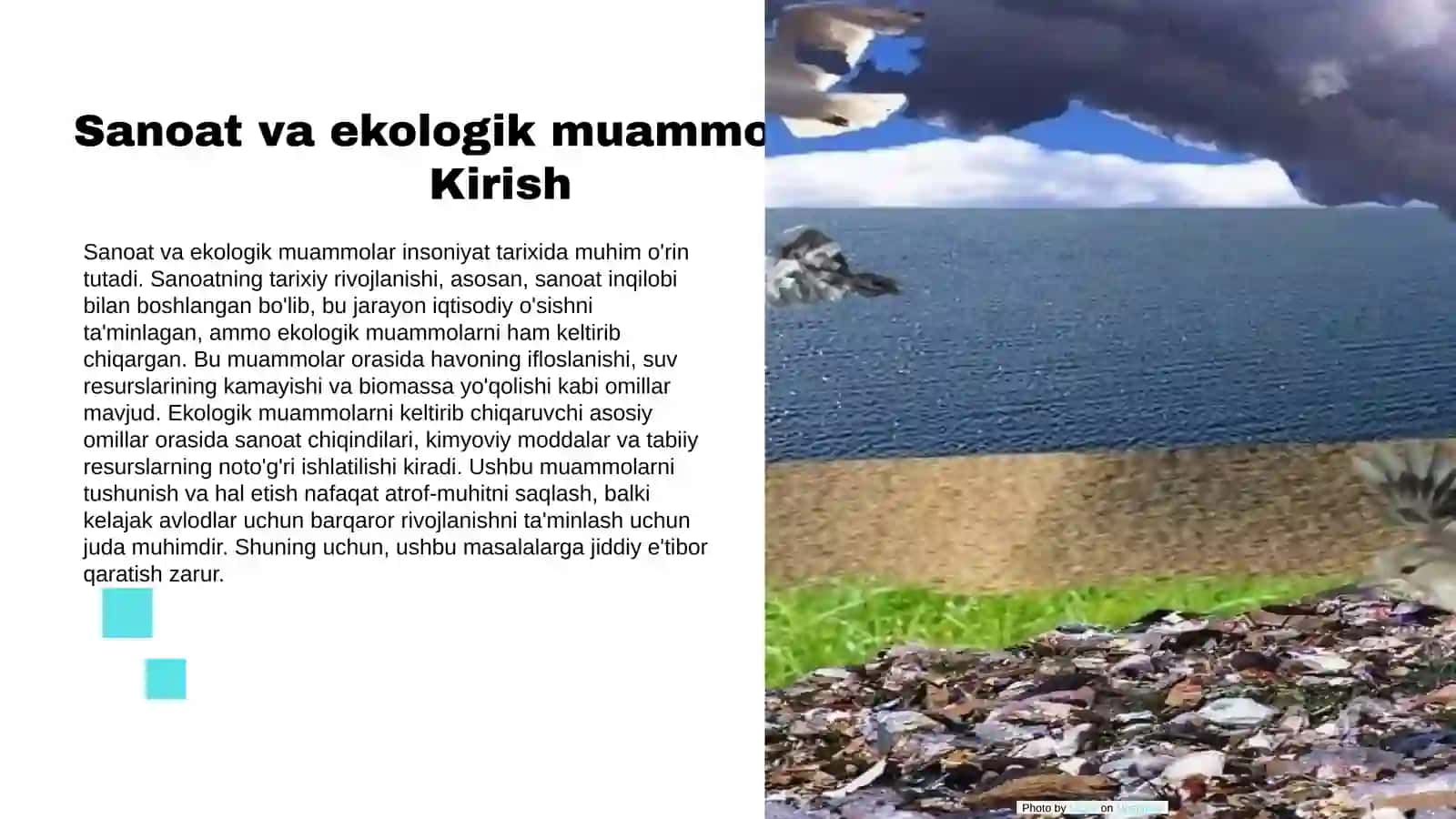 SANOATDA ISHLAB CHIQARISHNING EKOLOGIK BARQARORLIGI 3