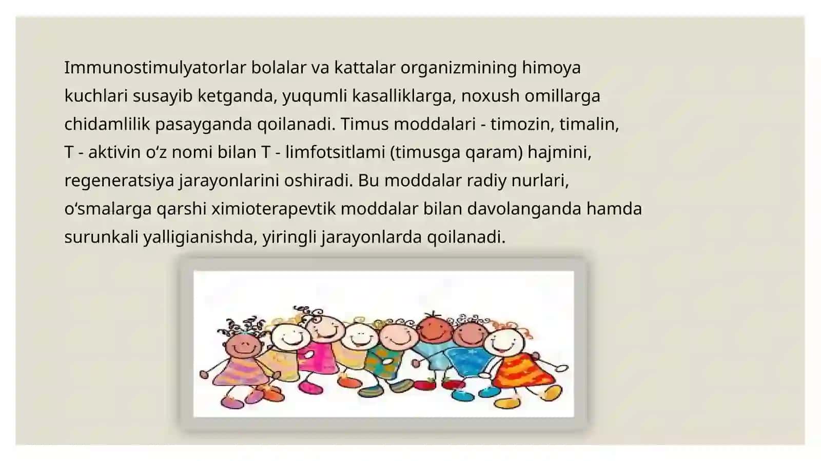 IMMUNITETGA TASIR ETUVCHIMODDALAR 3