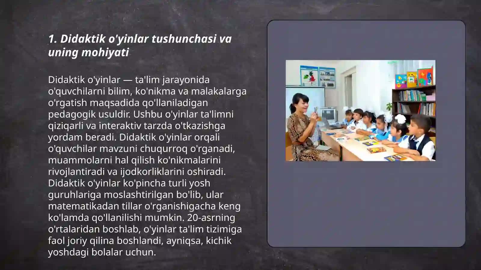 Didaktik o'yinlar texnologiyasi va uning boshlang'ich adabiy ta'limdagi o'rni 3