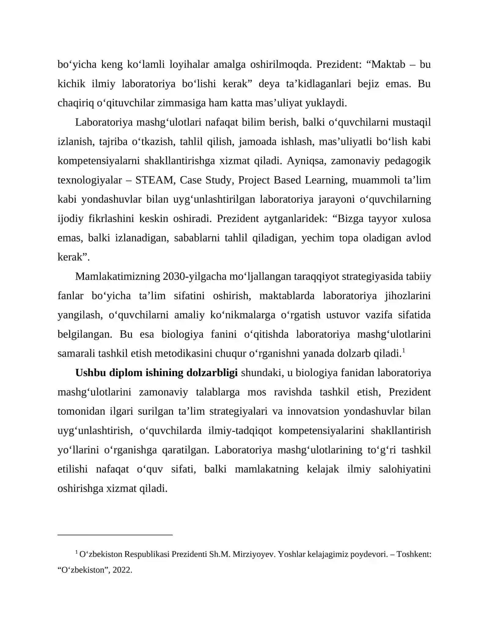SINFLARDA BIOLOGIYA FANIDAN LABORATORIYA MASHG'ULOTLARINI TASHKIL QILISH METODIKASI 3
