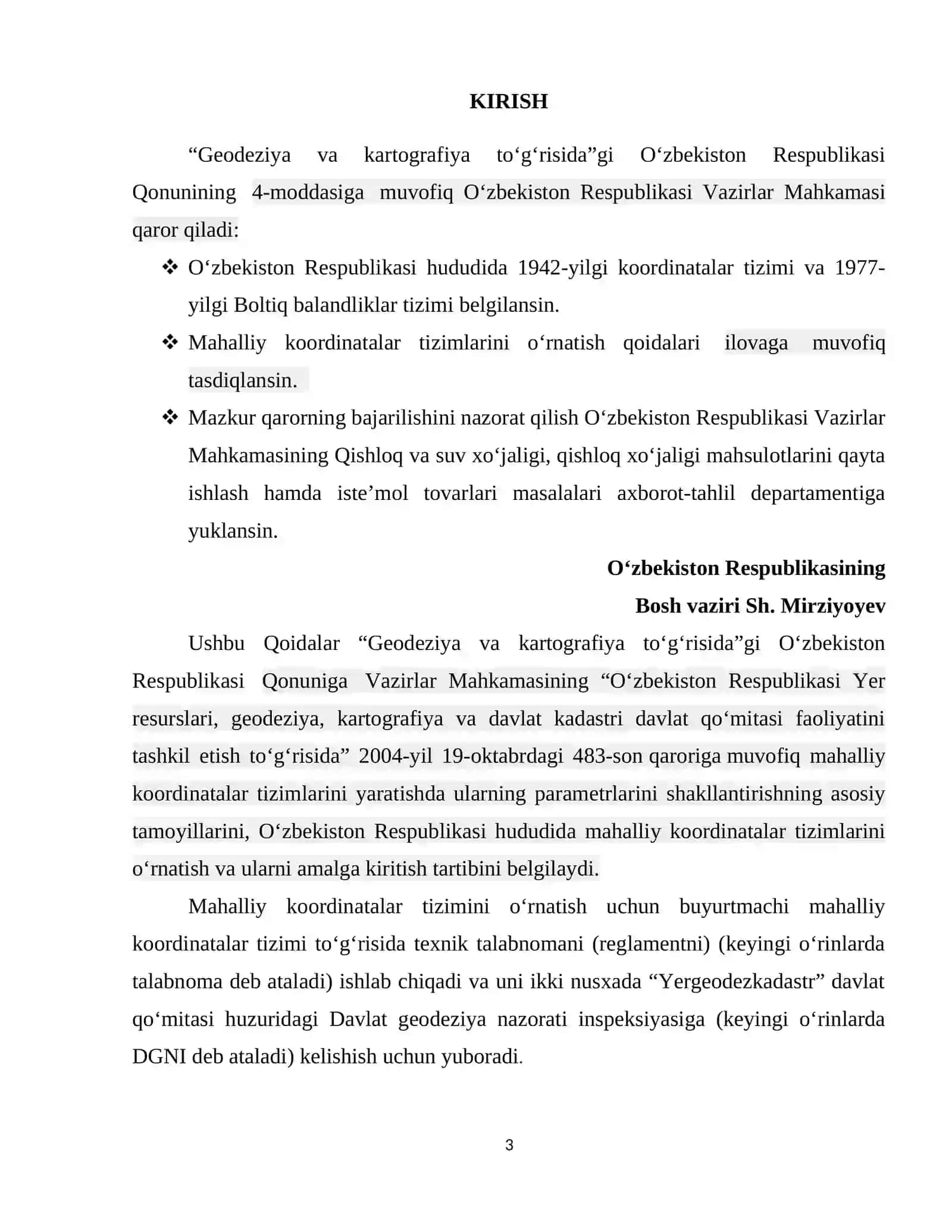 Geodeziya, Kartografiya va Kadastr 3