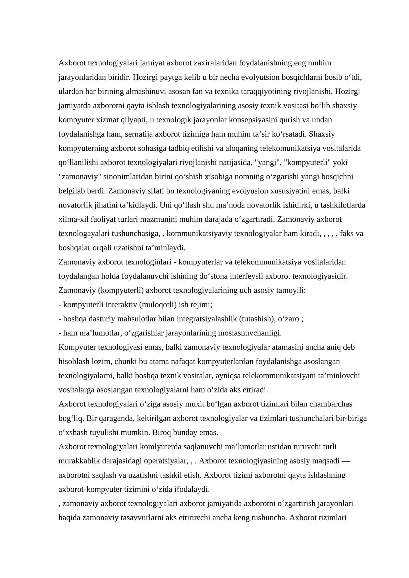 Iqtisodiy axborotlarni qayta ishlash jarayonida bulutliy texnologiyalardan foydalanish texnologiyalari 3