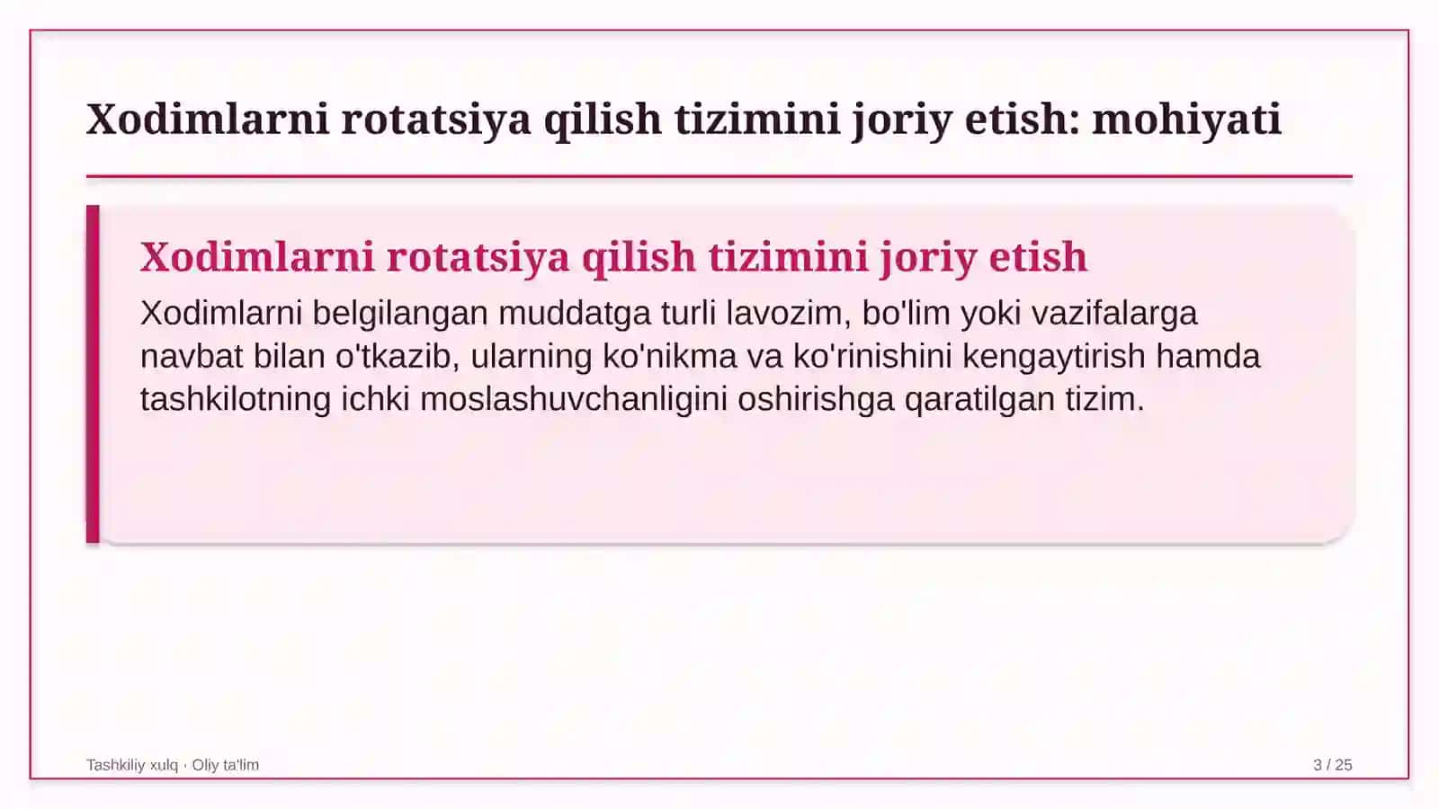 zargarlik do'konlarida xodimlarni rotatsiya qilish tizimini joriy etish 5698 3