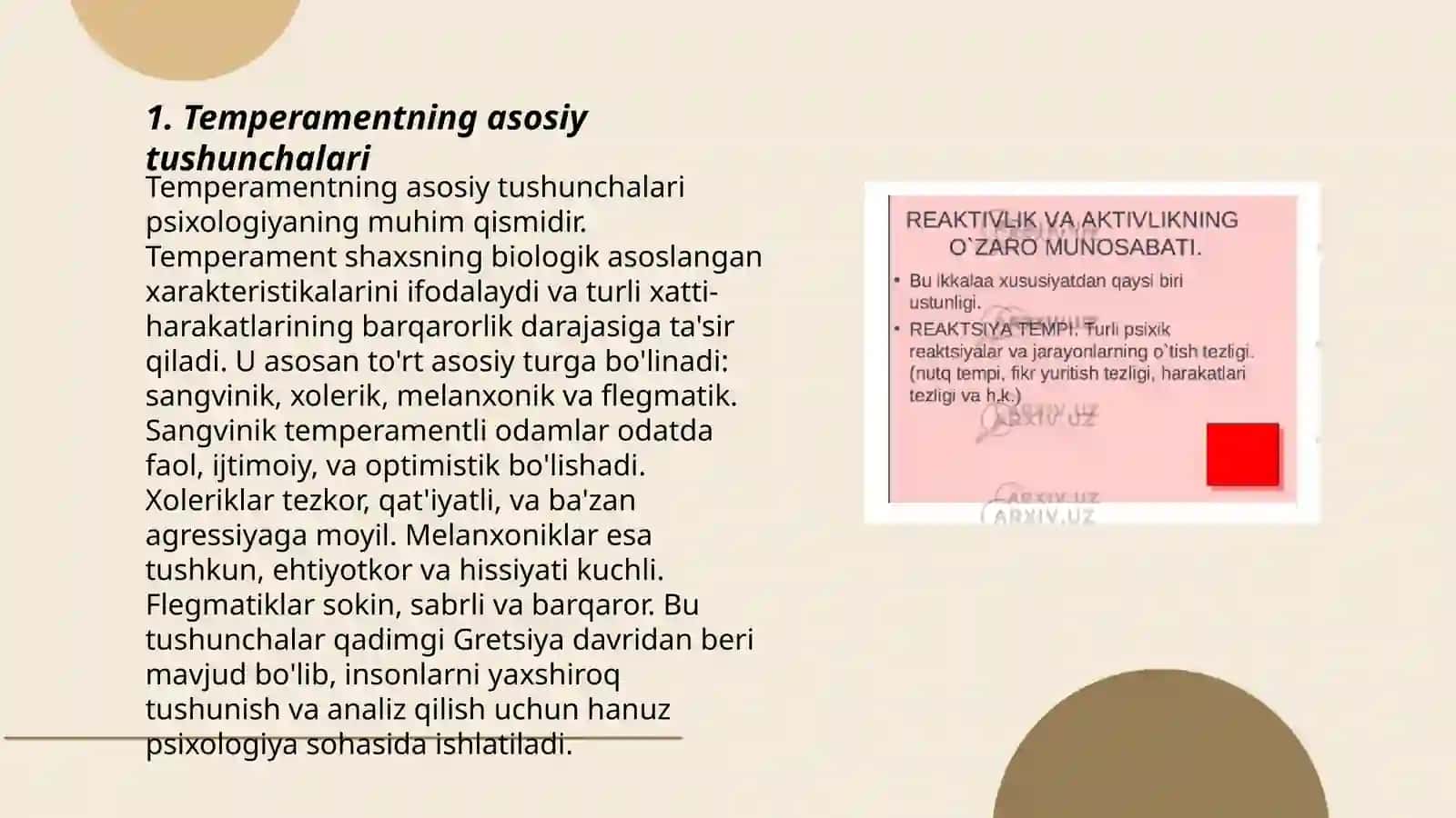 Temperament va uning nazaryalari 3