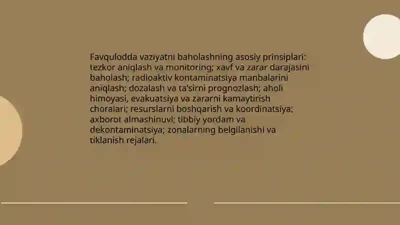 Zonalar tavsifi 3