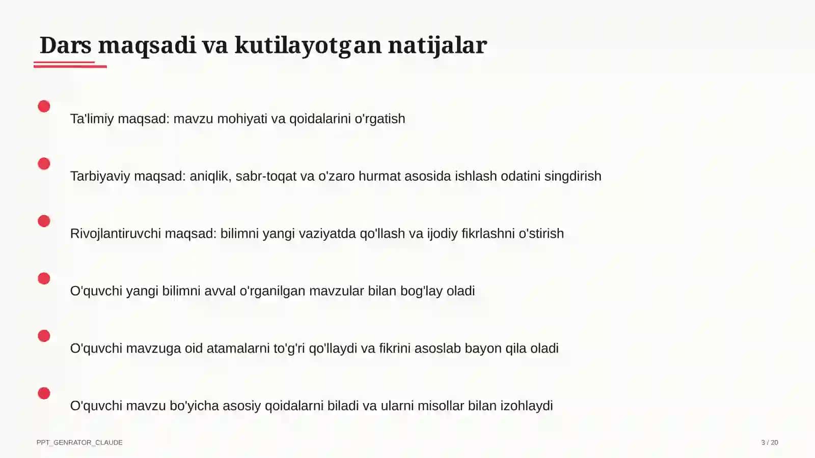 Mustaqil O'zbekistonning davlat ramzlari va Konstitutsiyasi (11-sinf) 3