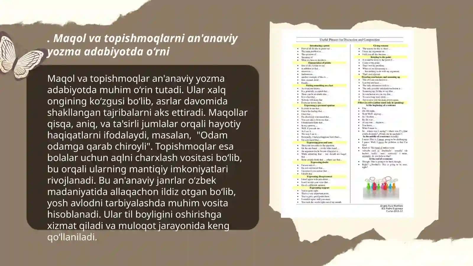 Maqol va topishmoq janriga xos matnlar ustida ishlash 3