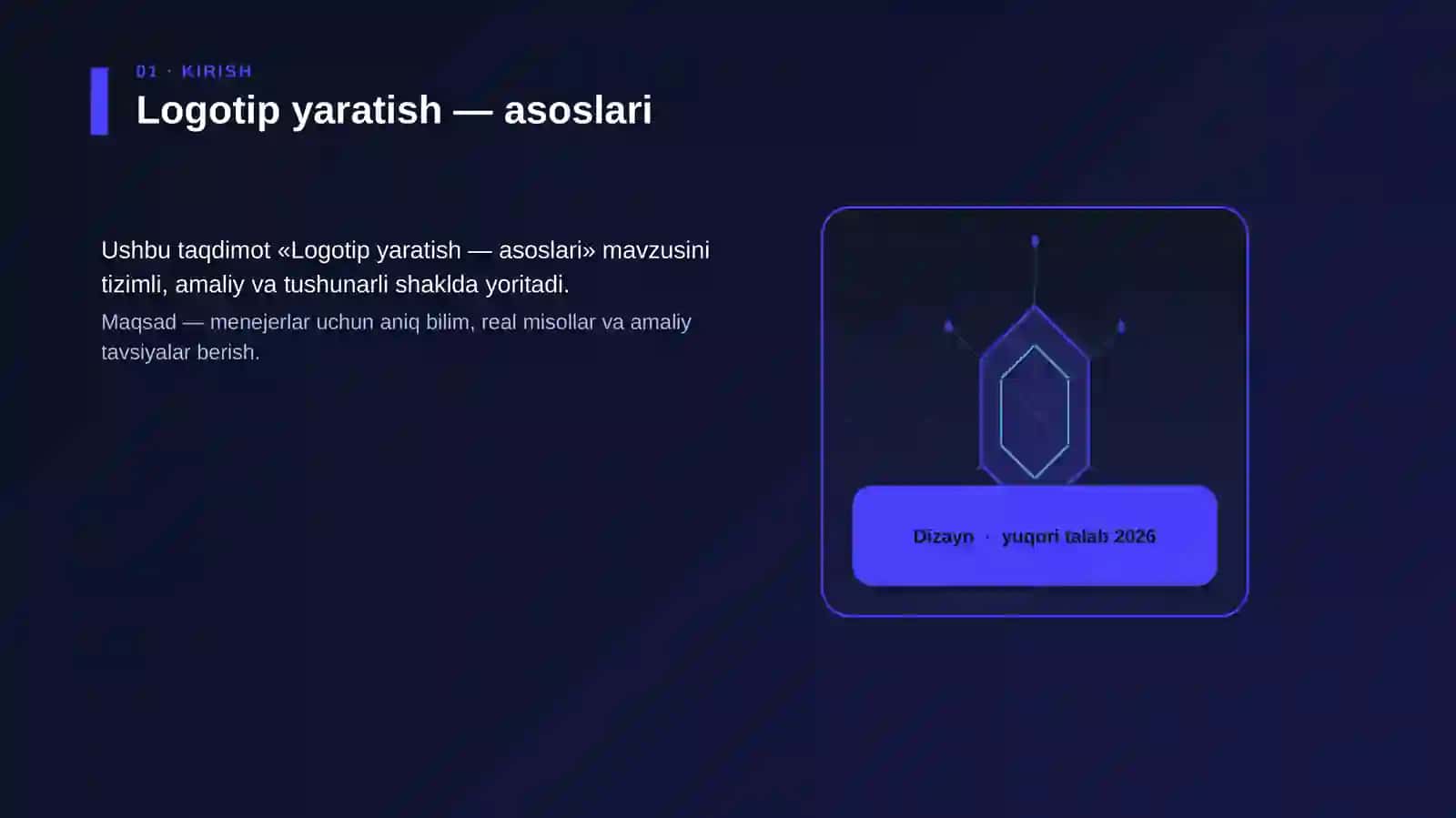 Logotip yaratish — asoslari 3