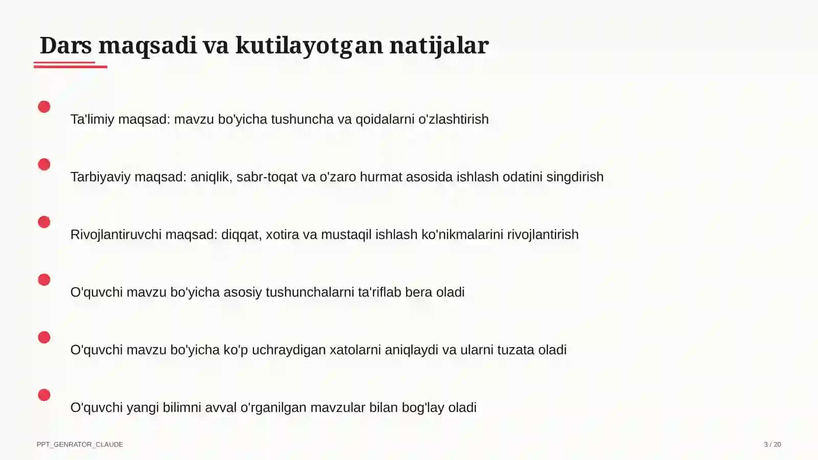 Haykaltaroshlik: loydan shakl yasash (4-sinf) 3
