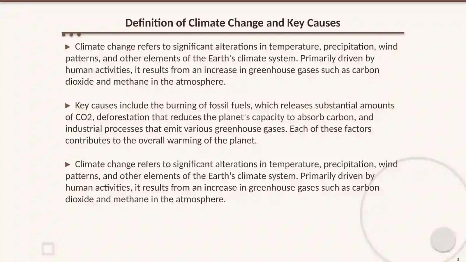 Climate Change Presentation 3