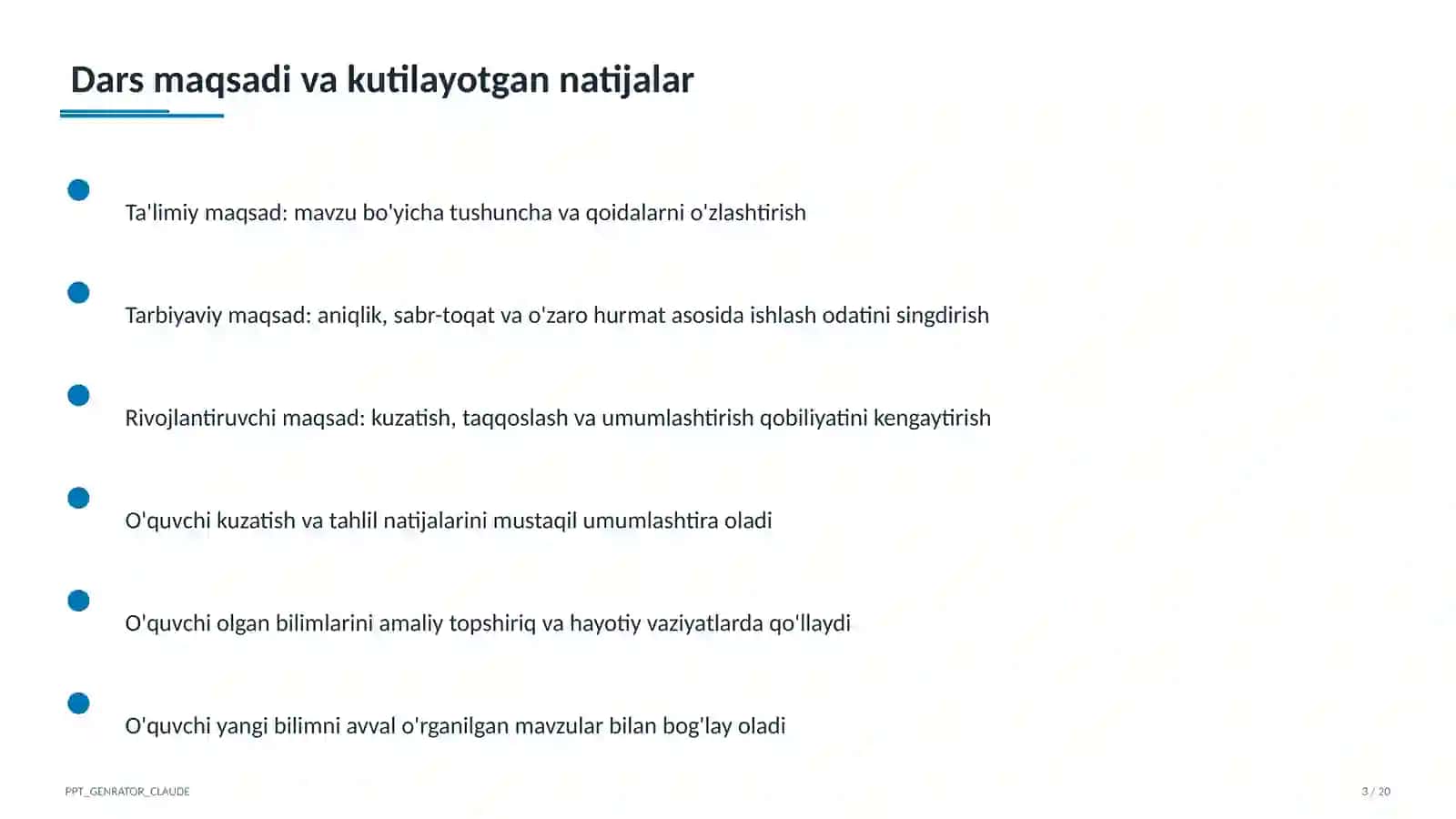 Bir o'zgaruvchili chiziqli tenglamalar (7-sinf) 3