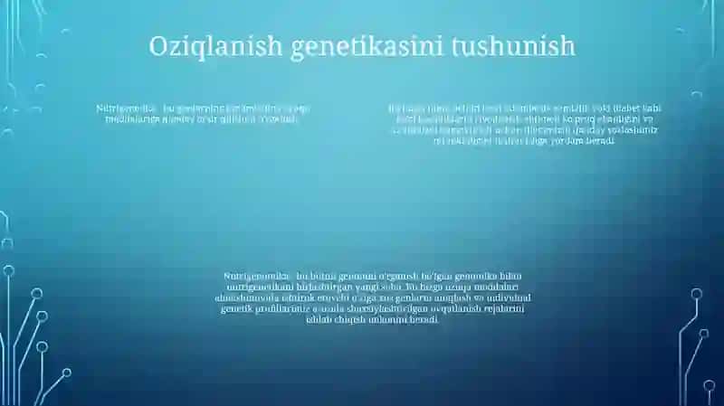 Nutritiv Genetika 3