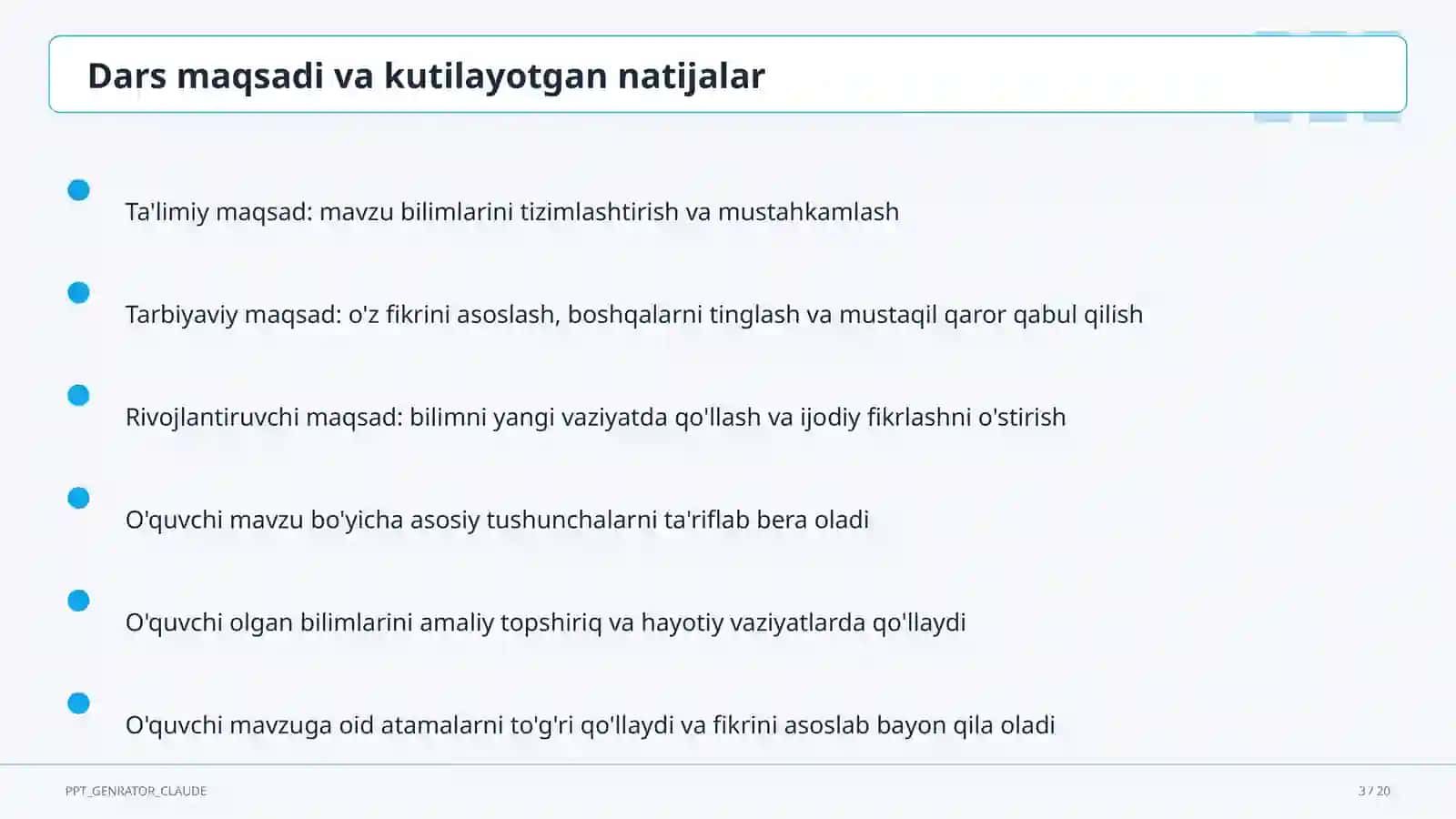 Fe'lning vazifadosh shakllari: ravishdosh va sifatdosh (7-sinf) 3