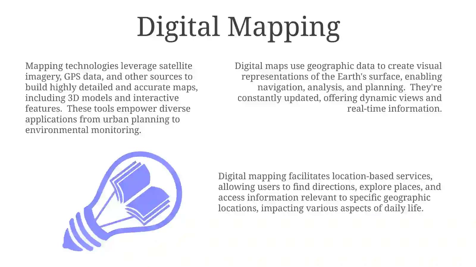 Digital Mapping 3