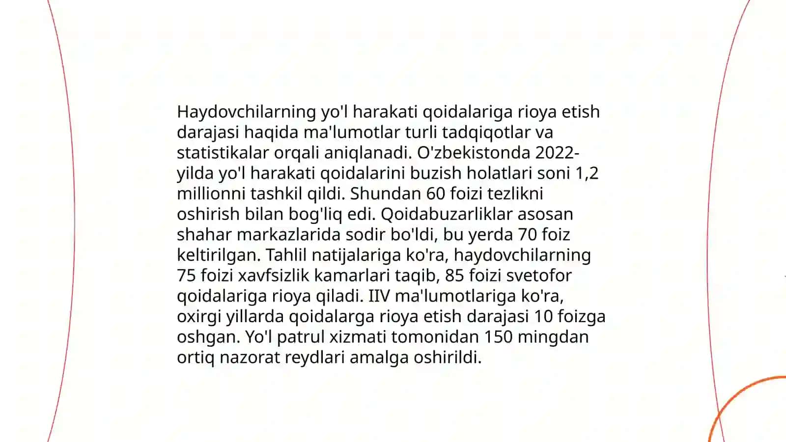 Tadbirkorlik strukturalari haydovchilarining yo'l harakati xavfsizligi 3