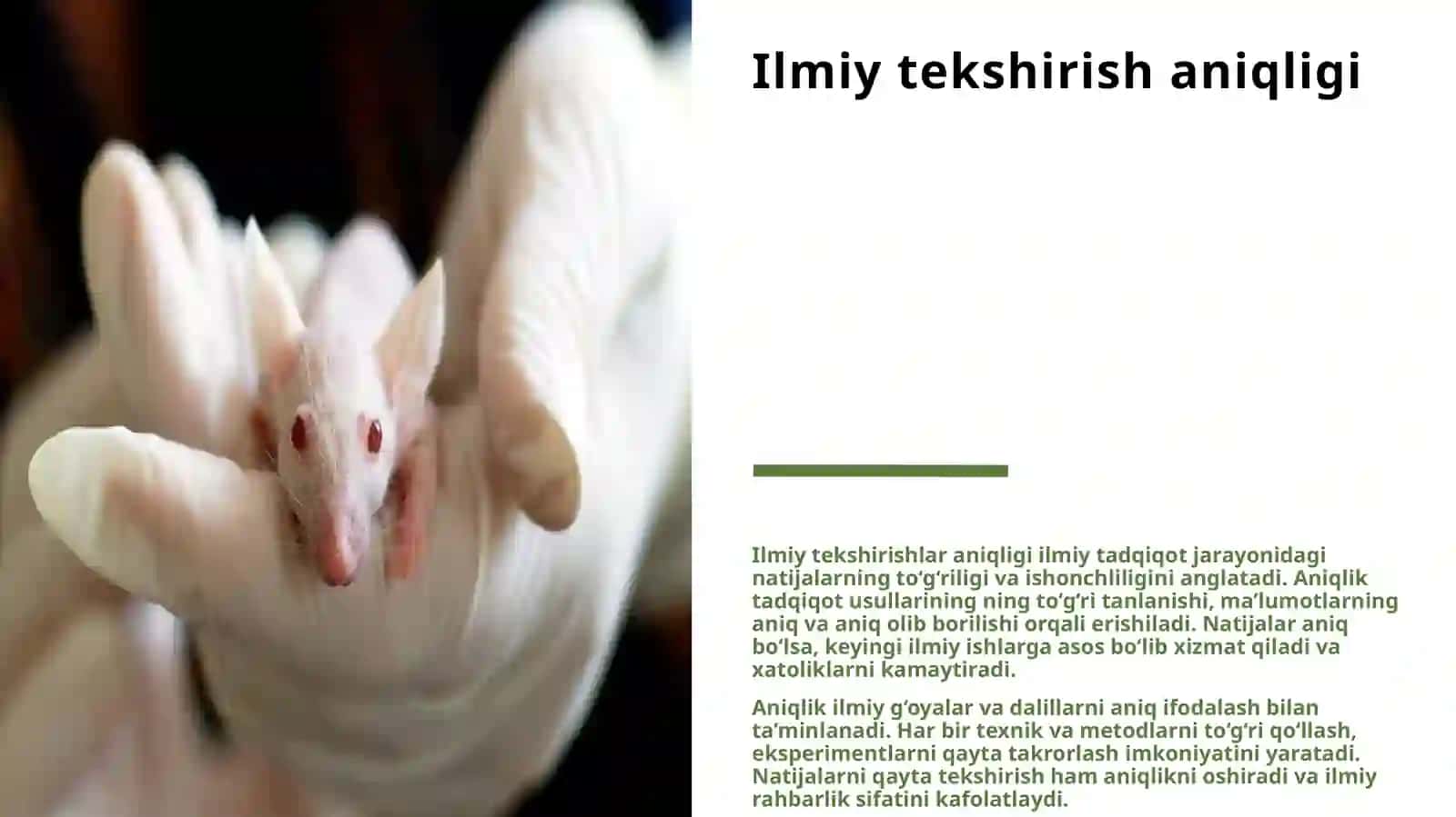 ILMIY TEKSHIRISH ISHLARI ASOSLARI. ILMIY TEKSHIRISHLAR TO‘GRISIDA ASOSIY TUSHUNCHALAR 3