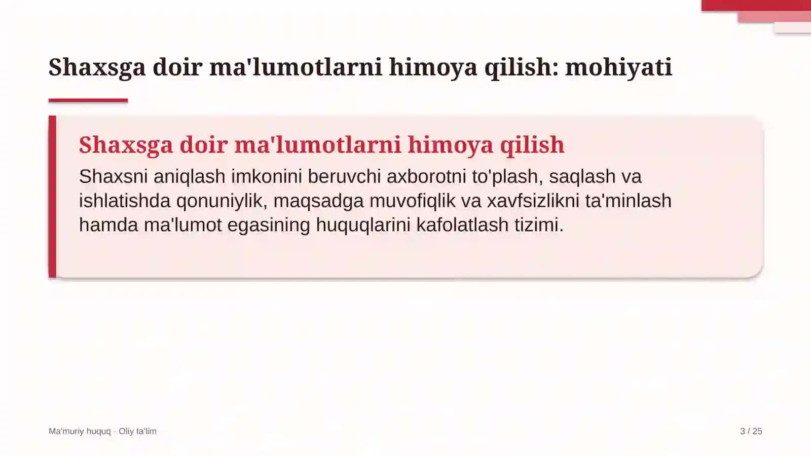 saylov komissiyalarida shaxsga doir ma'lumotlarni himoya qilish 8882 3