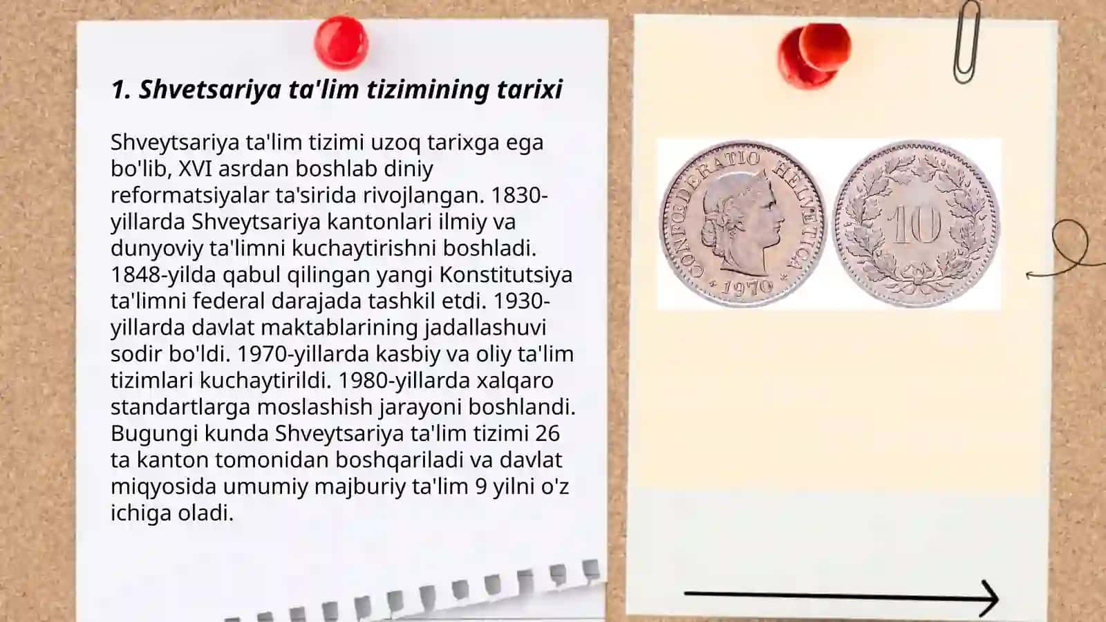 Shvetsariya ta'lim tizimi 3