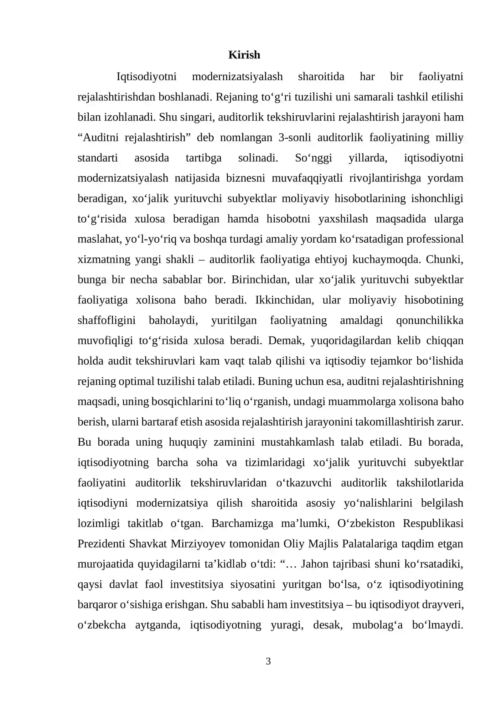 Auditorlik tekshiruvin rejalashtirishning maqsadi va uning bosqichlari 3
