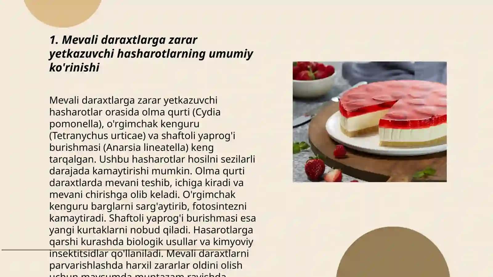 Mevali daraxtlarga zarar yetkazuvchi hasharotlar videorolik tayyorlash 3