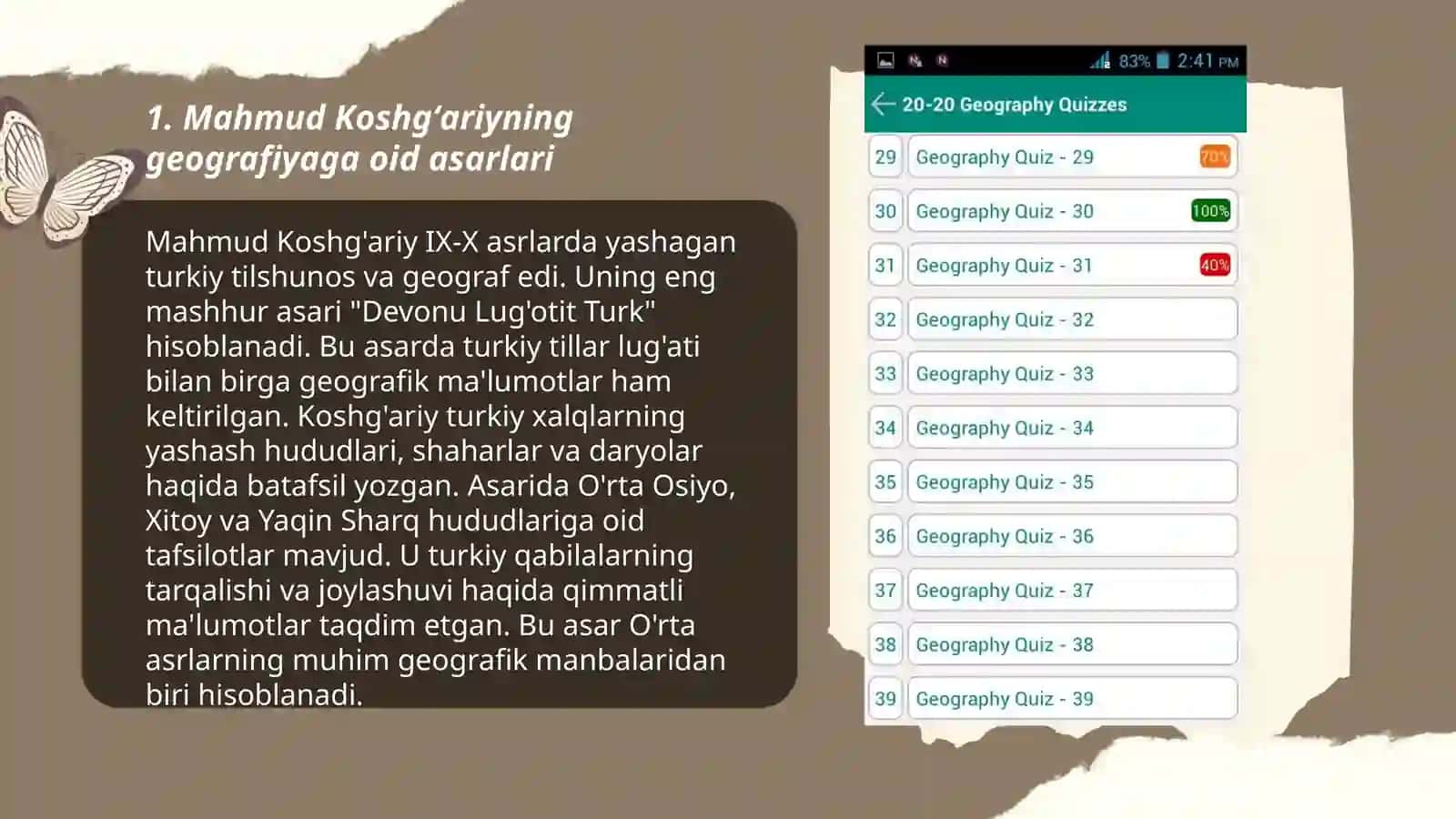 Mahmud Koshgʻariyning o'rta osiyo geografiyasiga qo'shgan hissasi 3