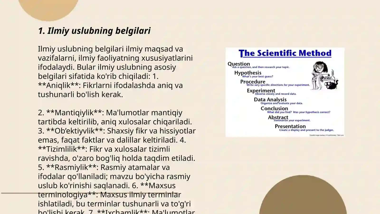 Ilmiy uslub 3