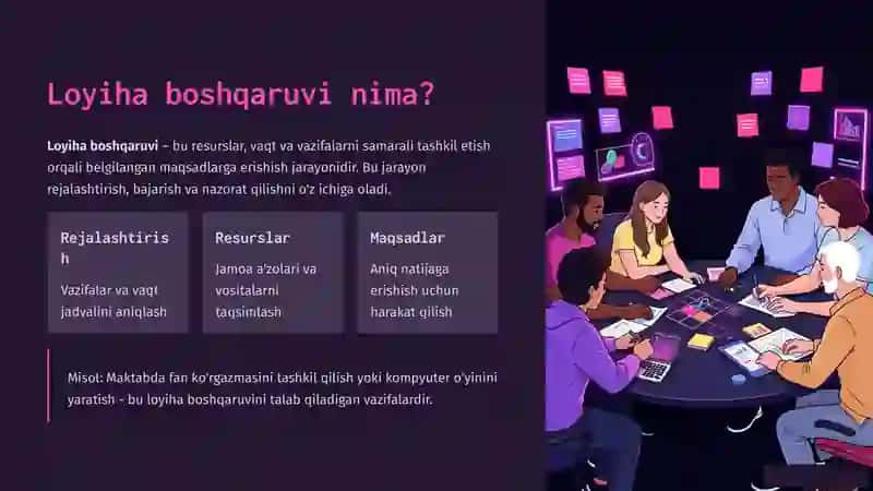 Loyiha boshqaruvi uchun dasturiy ta'minot turlari 3