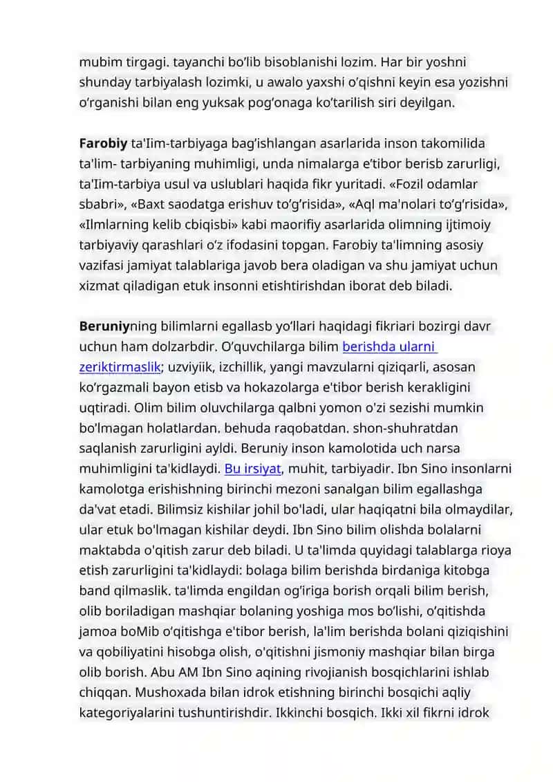 Aqliy Tarbiya 3