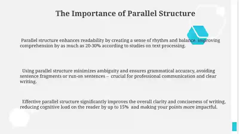Parallel Structure 3