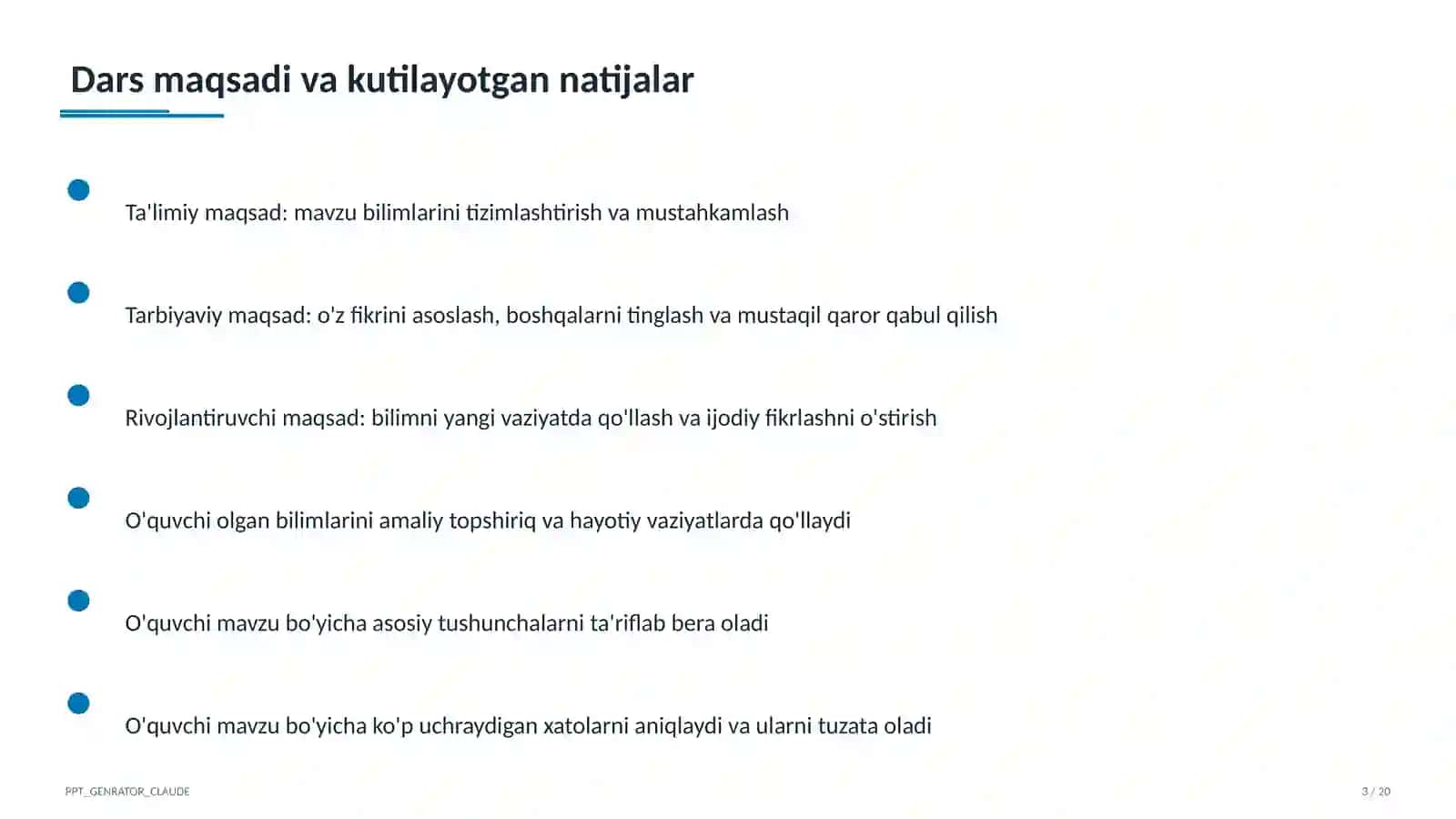 Ingliz tili (1–11) — metodik birlashma uchun 3