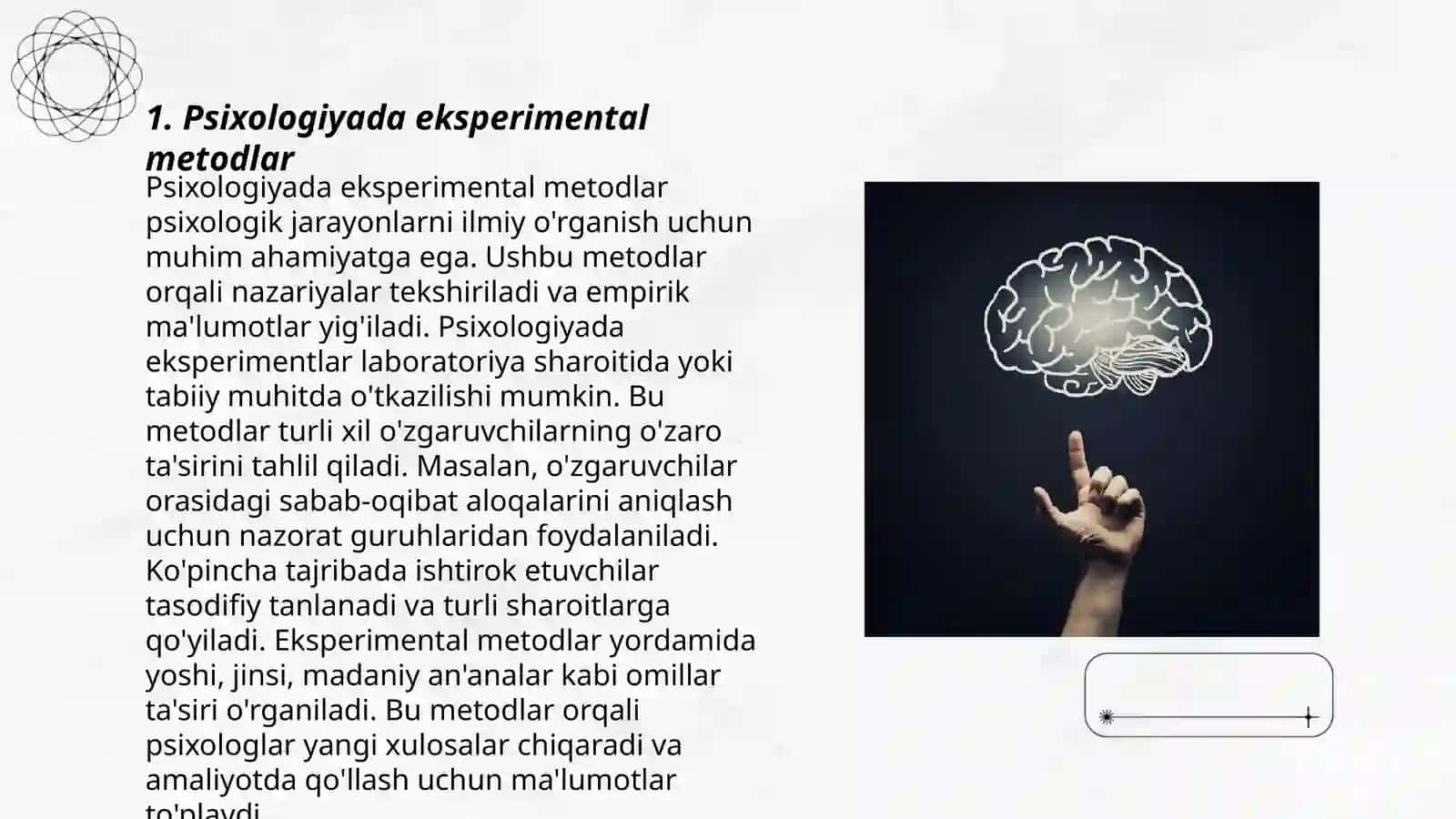 Psixologiyada eksperimental metodlar 3