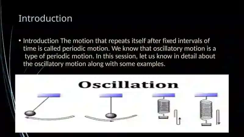Oscilatory Motion 3
