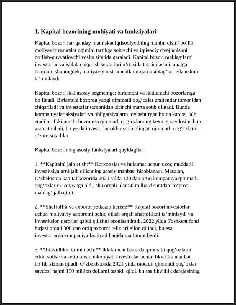 KAPITAL BOZORI 3