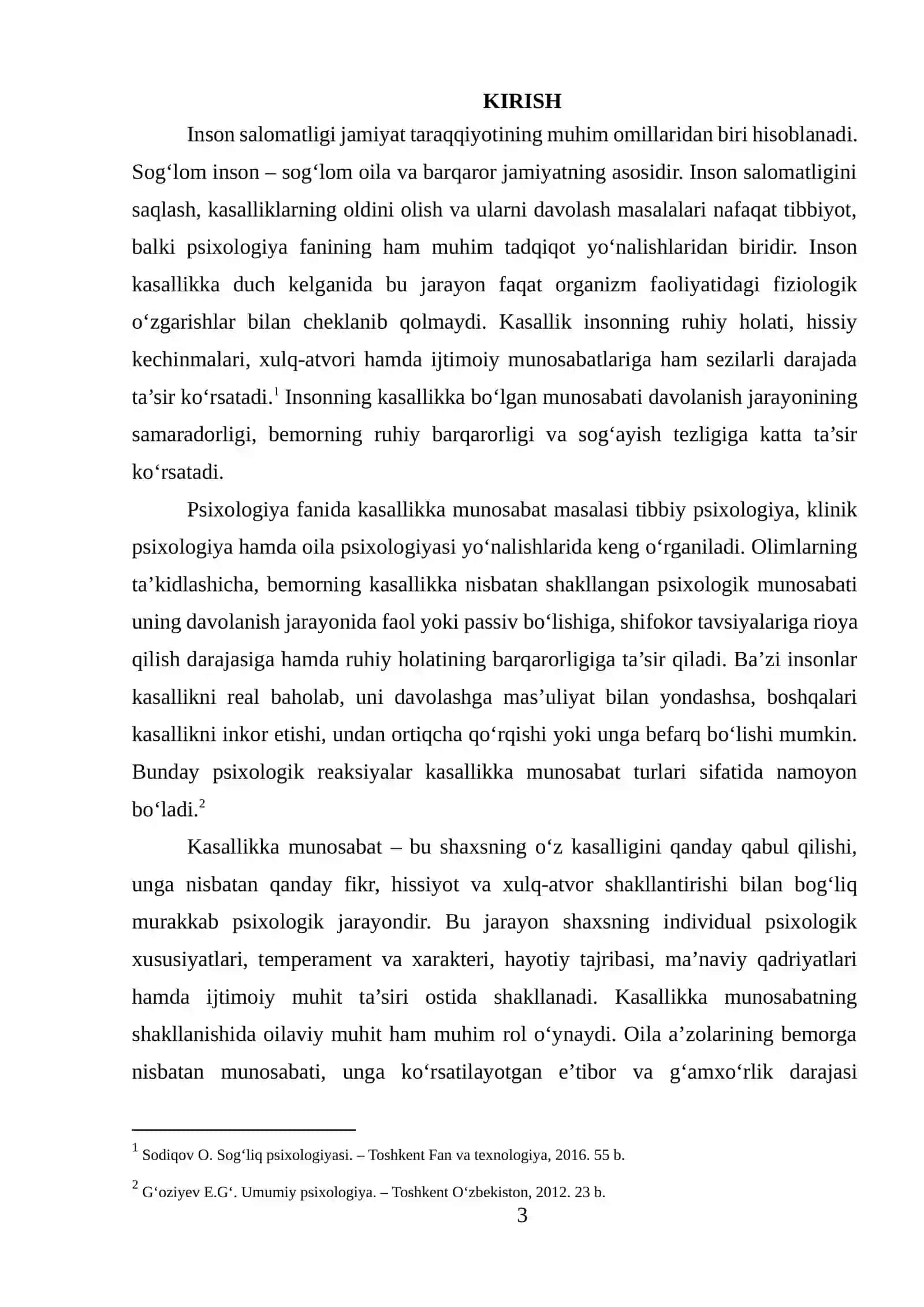 Kasallikka munosabat turlari va uning namoyon bo‘lishi 3