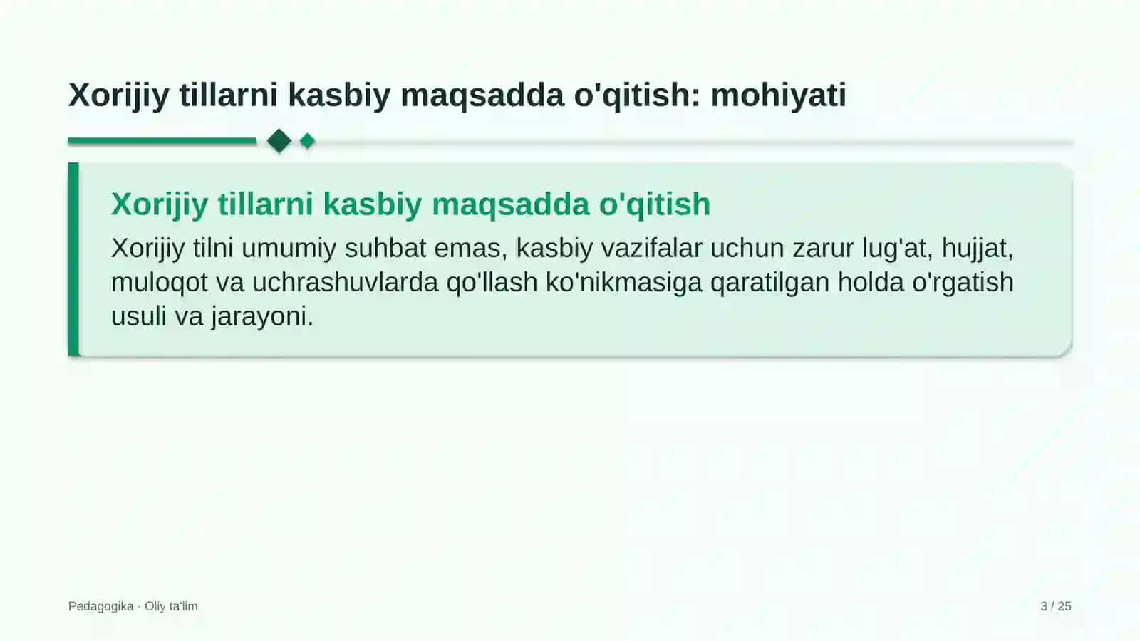 eksport faoliyatida xorijiy tillarni kasbiy maqsadlarda o'qitish 1898 3