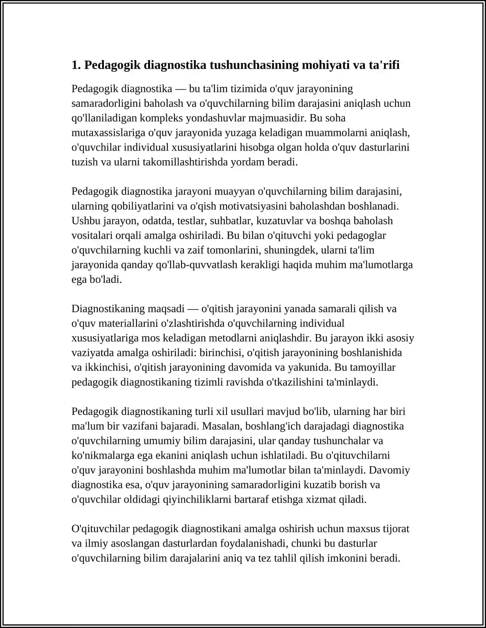 PEDAGOGIK DIAGNOSTIKA 3
