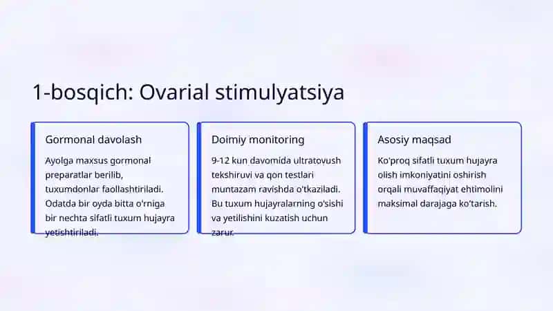 In Vitro Fertilizatsiya (IVF) Jarayoni: Bosqichlari 3