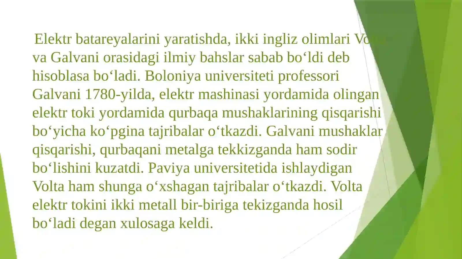 O‘zgarmastokning asosiy qonunlari 3