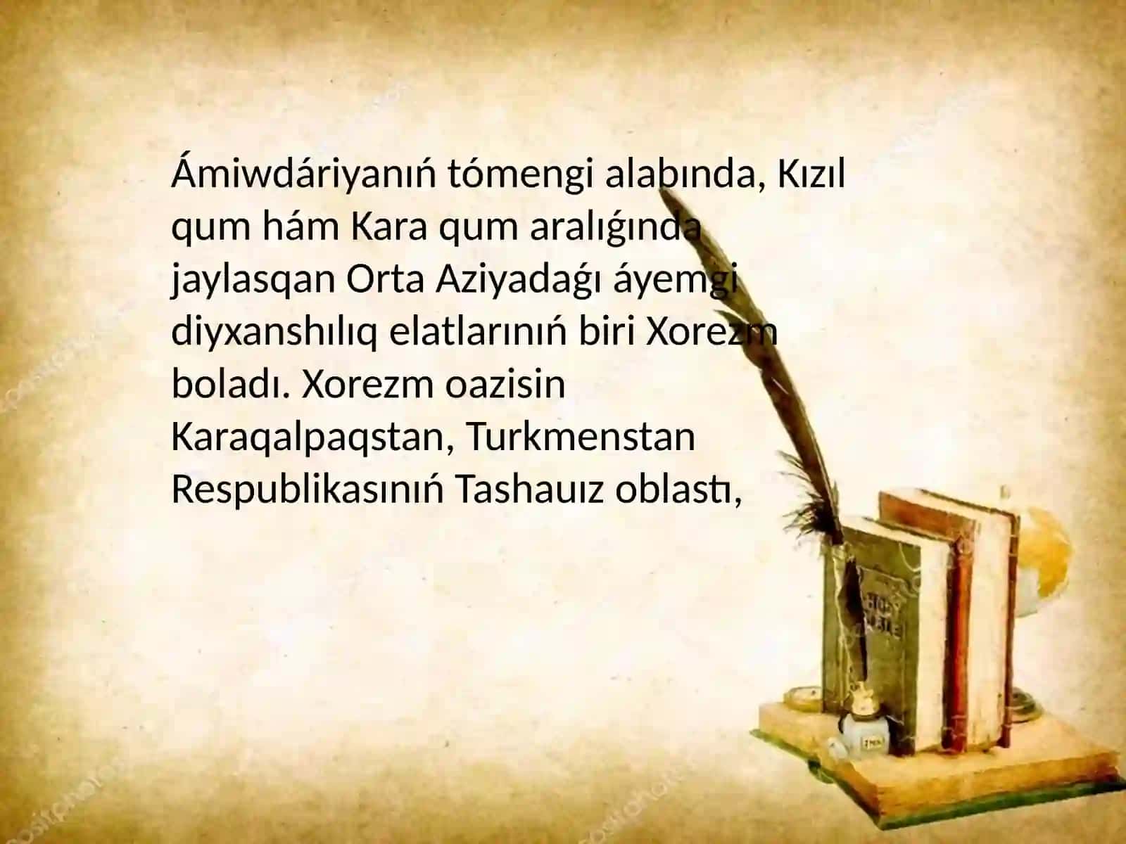 Xorezimnin paytaxt qalalari 3