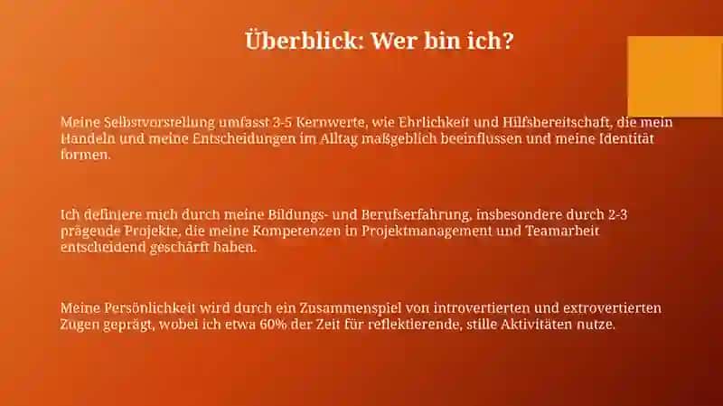 Sich kenenlernen 3