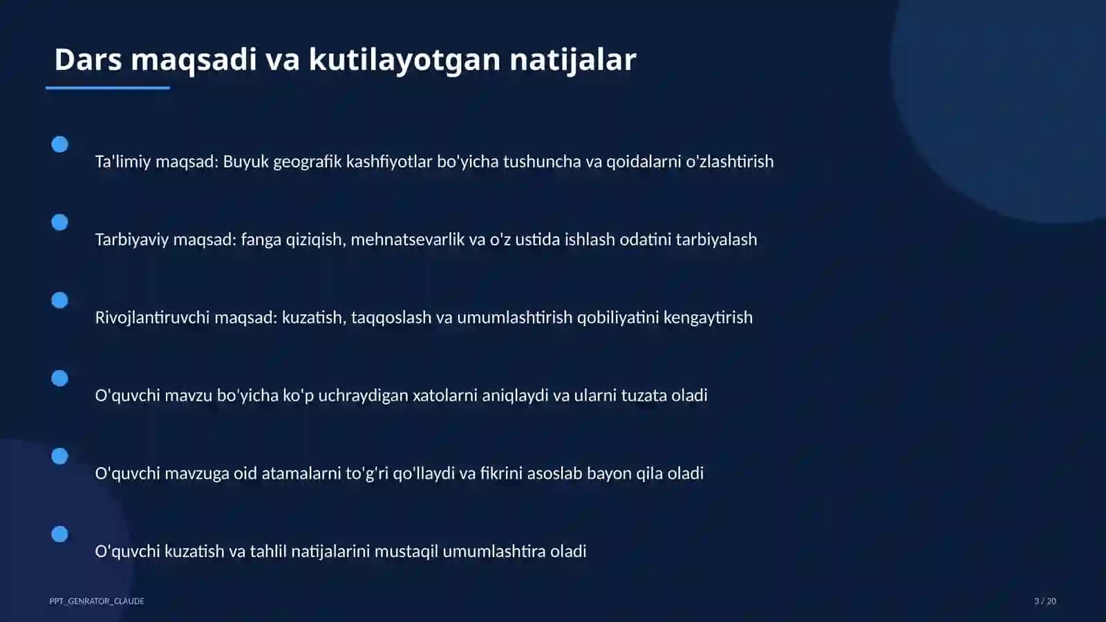 Buyuk geografik kashfiyotlar (8-sinf) 3