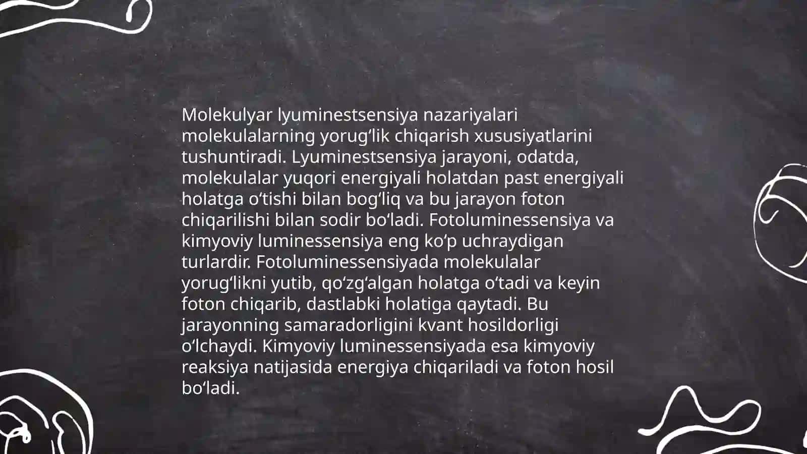 Molekulyar lumenessensiya 3