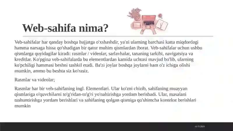 Web-hujjatlar yaratish usullari 3