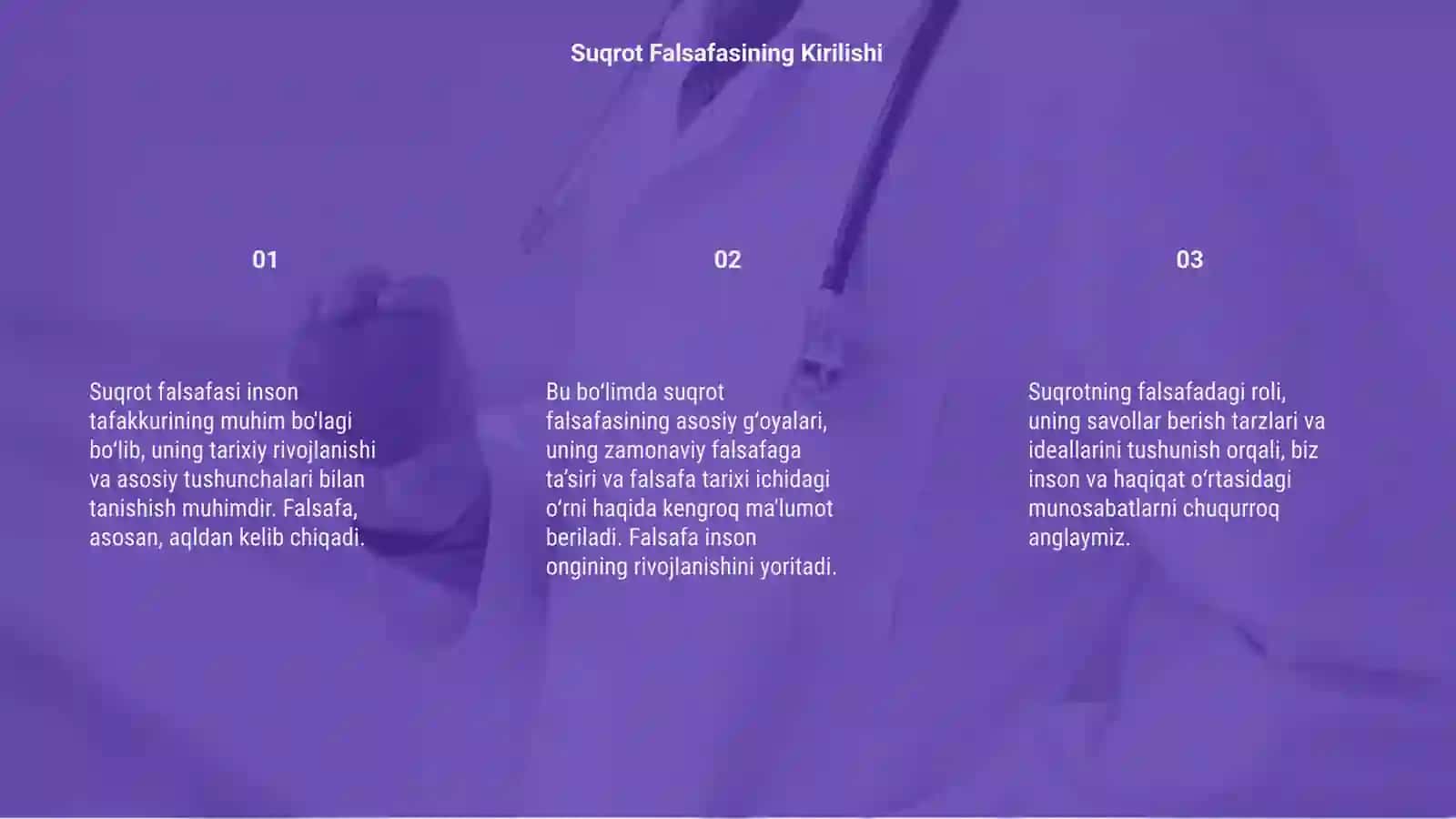 Suqrot Falsafasi 3